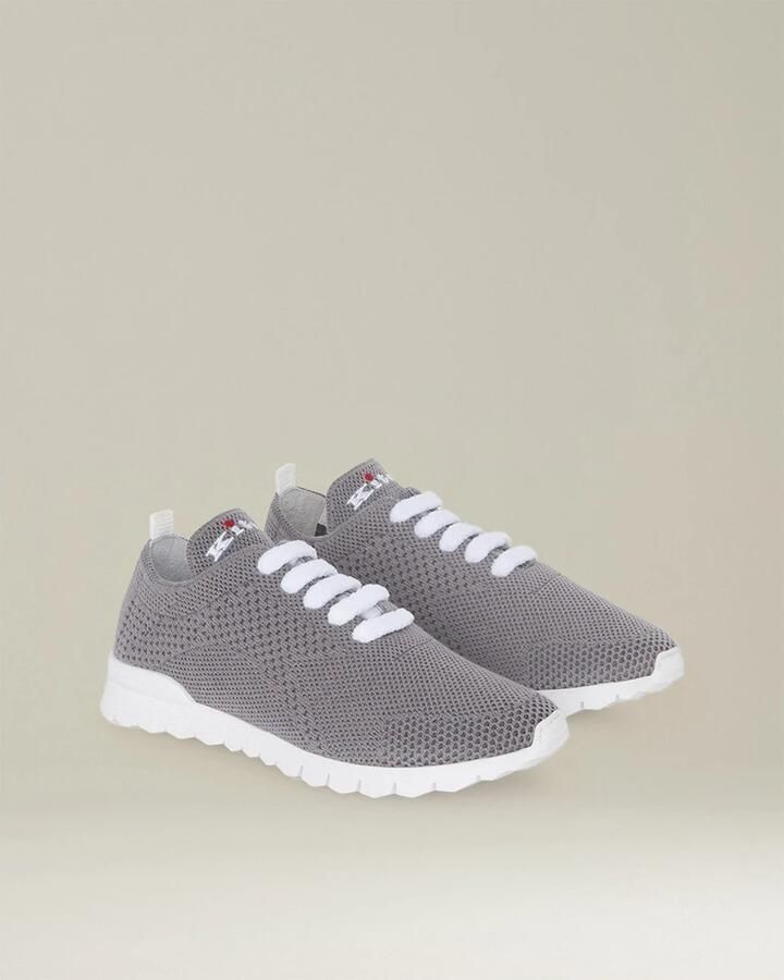 Kiton Cashmere Sneakers met uniek design