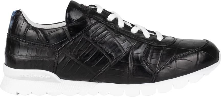 Kiton Crocodile Leather Sneakers