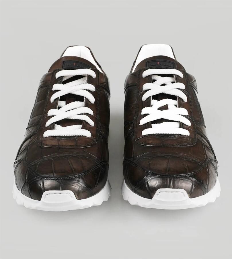 Kiton Crocodile Leather Sneakers - Foto 2