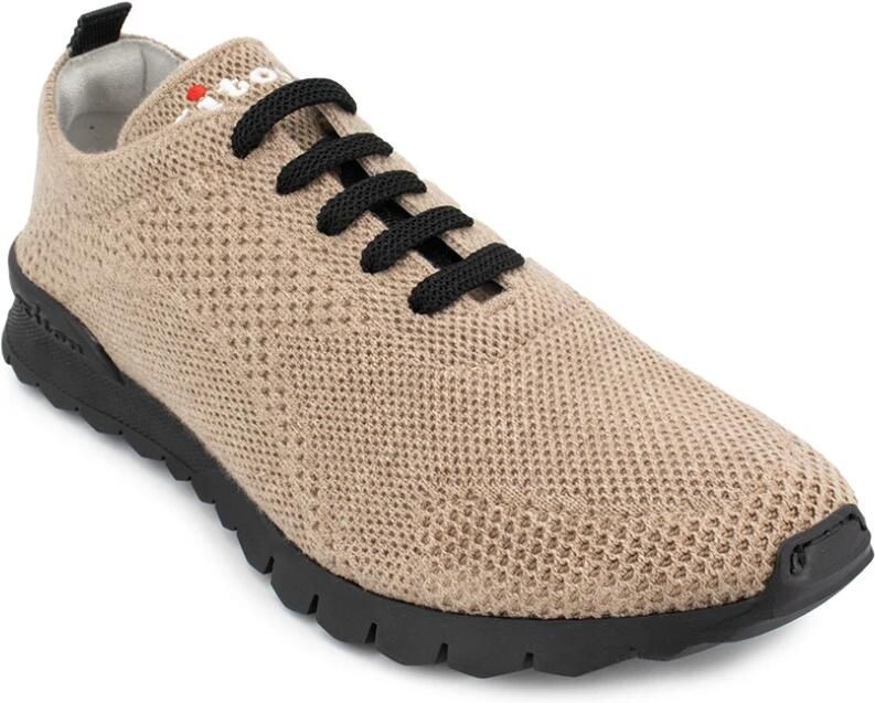 Kiton Grafische Steek Sneakers