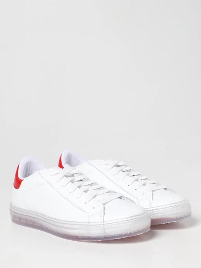 Kiton Leather Sneakers Translucent Sole - Foto 3