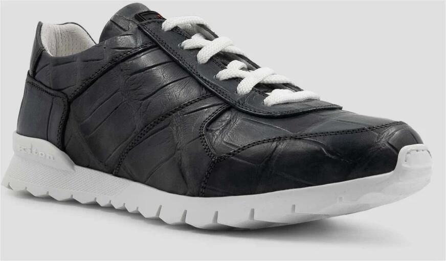 Kiton Leren Krokodillen Sneakers - Foto 3