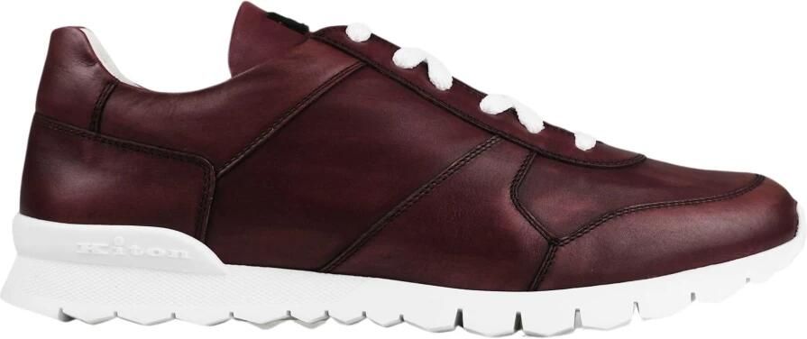Kiton Leren Sneakers