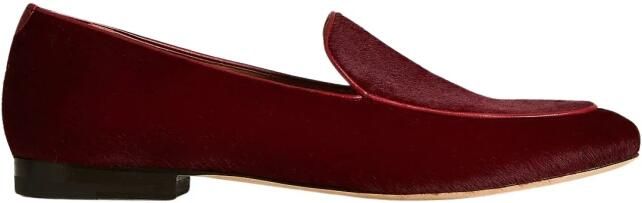 Kiton Loafers in Kalfsleer met haar