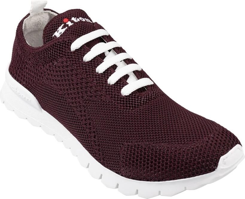 Kiton Rode Sneakers met Leren Voering