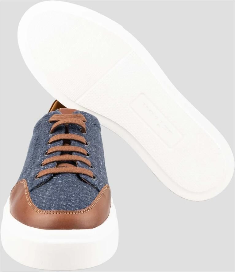 Kiton Sneakers Regular Effen 100% Handgemaakt - Foto 2