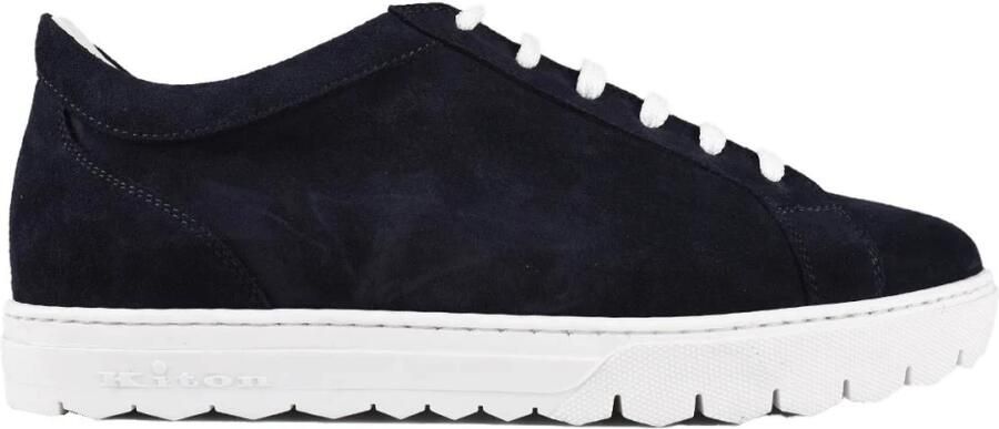 Kiton Sneakers Regular Solid 100% Handgemaakt