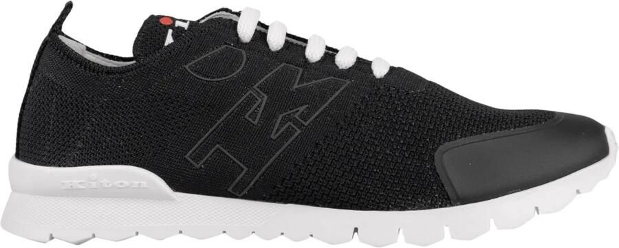 Kiton Sneakers Regular Textured 100% Handmade