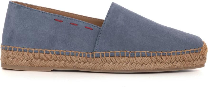 Kiton Square-Toe Slip-On Espadrilles