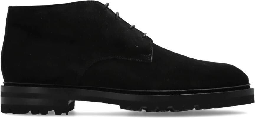 Kiton Suède enkellaarsjes