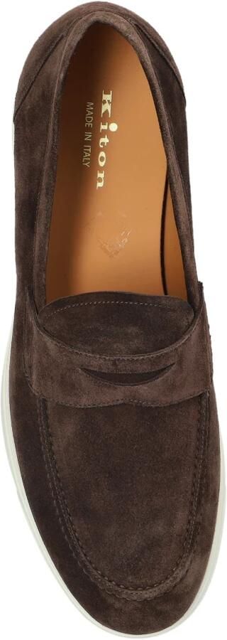 Kiton Suede Loafers - Foto 5