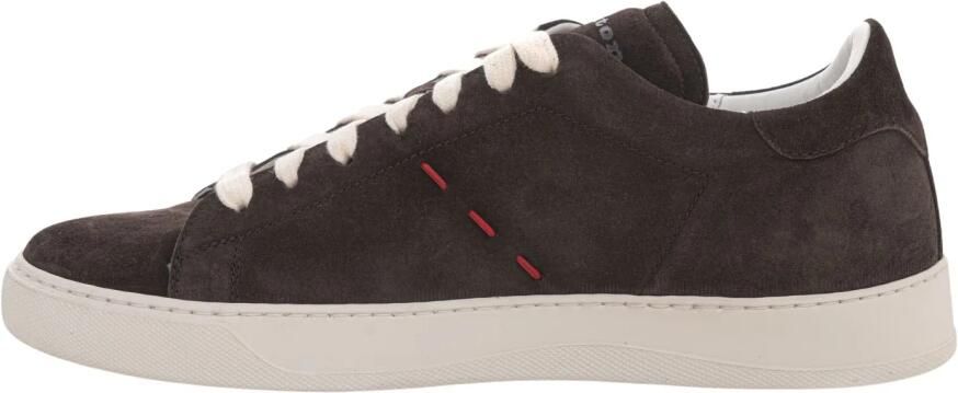 Kiton Suede veter sneakers
