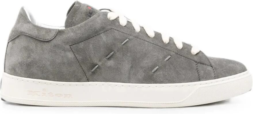 Kiton Suède vetersneakers