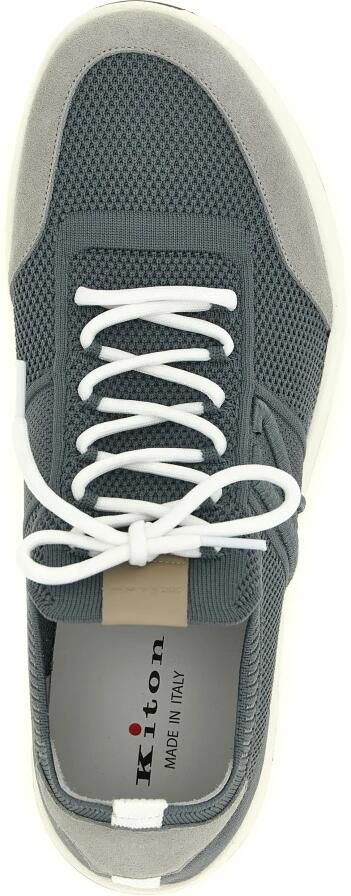 Kiton Technical Cotton Sneakers - Foto 4