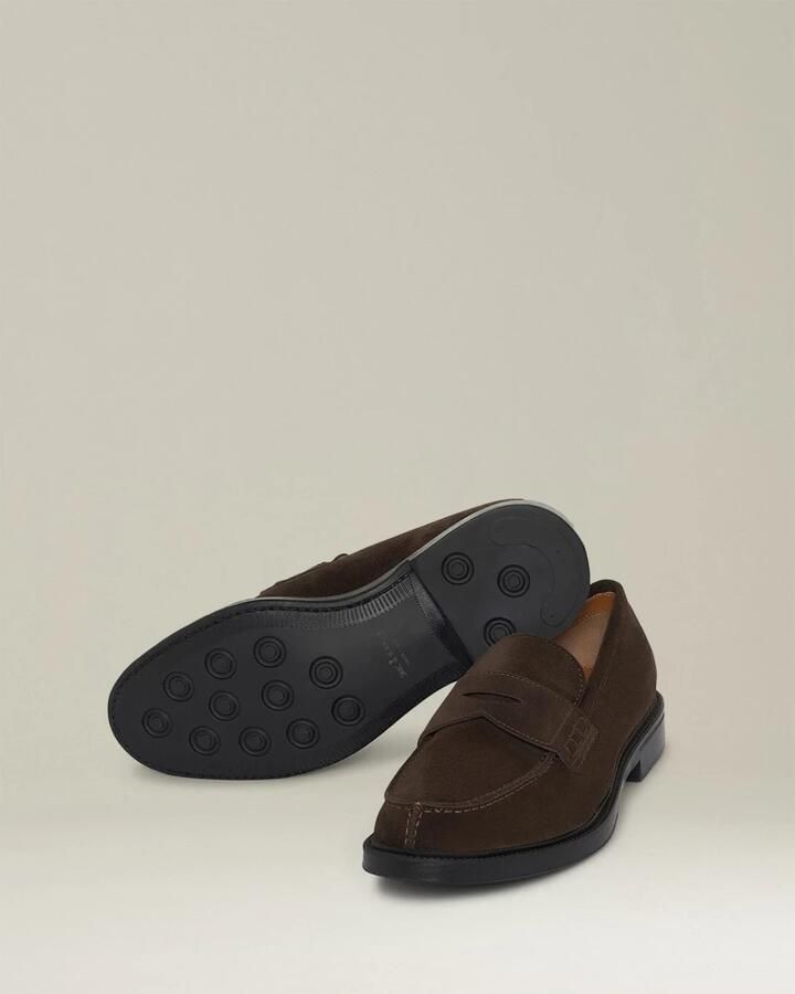 Kiton Verfijnde Suède Loafer