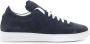 Kiton Suede Lage Sneaker met Rubberen Zool Blue Heren - Thumbnail 1