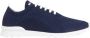 Kiton Navy Blue Knit Sneakers - Thumbnail 1