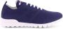 Kiton Monogram Gebreide Sneakers Rubberen Zool Italië Blue Heren - Thumbnail 1