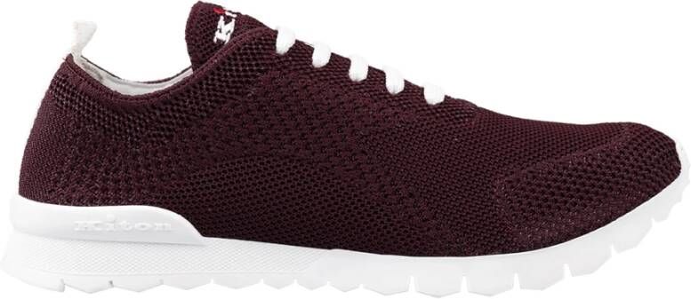 Kiton Rode Sneakers met Leren Voering - Foto 2