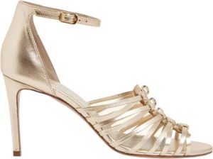 Kiton Sandalen lambskine Geel Dames