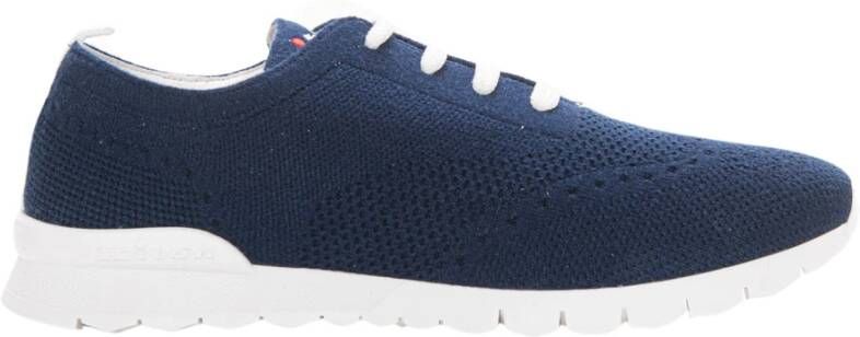 Kiton Sneakers met veters en antislipzool Blue Heren