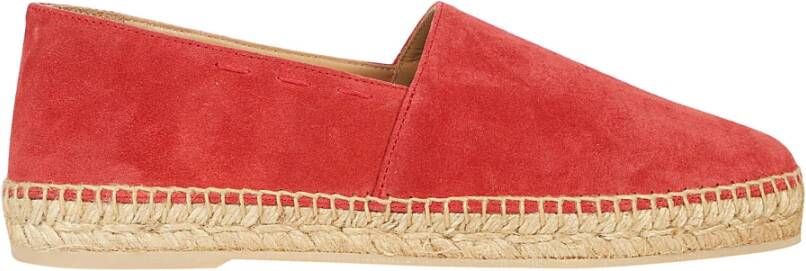 Kiton Stijlvolle Espadrilles voor de Zomer Red Heren