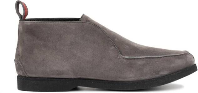 Kiton Su?de Handgemaakte Moccasins Gray Heren