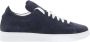 Kiton Suede Lage Sneaker met Rubberen Zool Blue Heren - Thumbnail 1