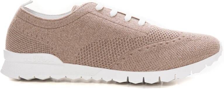 Kiton Sneakers met veters en antislipzool Beige Heren