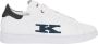 Kiton Witte kalfsleren sneakers met cupzool - Thumbnail 1