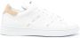 Kiton Witte Leren Sneakers met Decoratieve Stiksels White Heren - Thumbnail 1