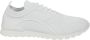 Kiton Witte Sneakers met Stoffen Textuur White Heren - Thumbnail 1