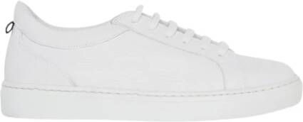 Kiton Witte Sneakers van Hertenleer voor Dames White Dames