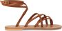 K.jacques Amaretto Leren Sandalen - Thumbnail 1