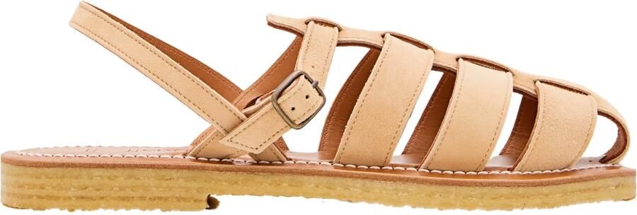 K.jacques Lemonia leren sandaal