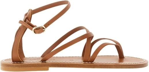 K.jacques Platte sandalen