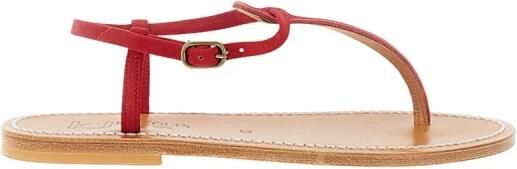 K.jacques Platte sandalen