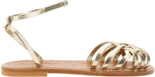 K.jacques Platte sandalen