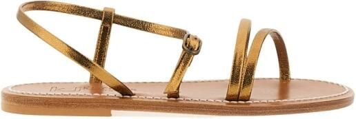 K.jacques Platte sandalen