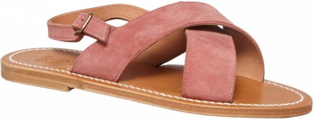K.jacques Flat Sandals Pink Dames