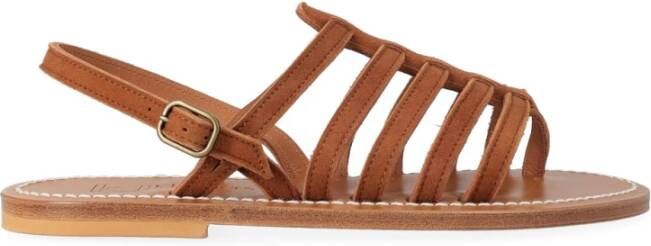 K.jacques Stijlvolle Amaretto Sandalen