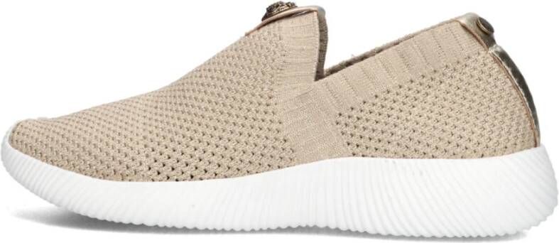 Kurt Geiger Beige Glitter Instap Schoenen Lorna