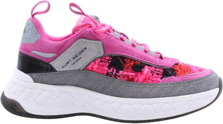 Kurt Geiger Denton Sneakers Stijlvol en Comfortabel Roze Dames