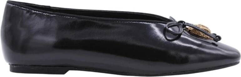 Kurt Geiger Elegante Ballerinas met Ponche Detail Black Dames