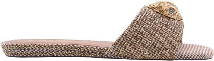 KURT GEIGER LONDON Slippers Dames Kensington Flat Maat: 42 Materiaal: Textiel Kleur: Beige - Foto 6