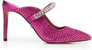 Kurt Geiger Heeled Mules Paars Dames