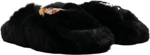 Kurt Geiger Junkfood Pantoffel Slipper Zwart Dames