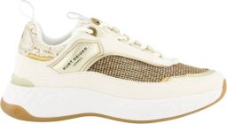 KURT GEIGER LONDON Lage Sneakers Dames Kensington Sneaker Leer Beige