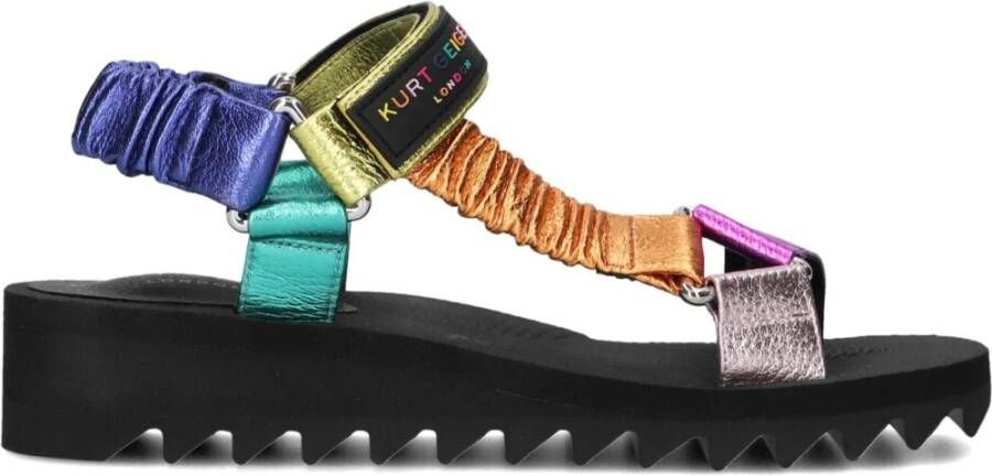 Kurt Geiger Kleurrijke Regenboog Sandalen voor Vrouwen