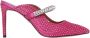 Kurt Geiger Kristal Fuchsia Instap Sandalen Pink Dames - Thumbnail 2